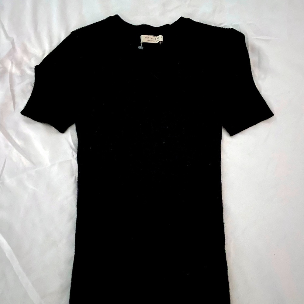 Black sweater shirt